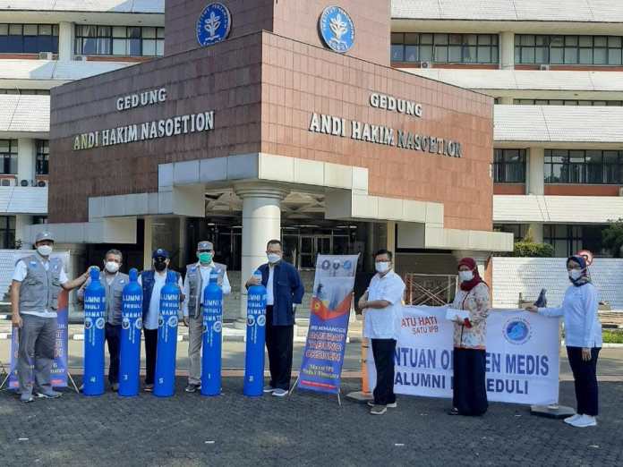 Alumni IPB Kumpulkan Donasi 1,3 M untuk Pengadaan Tabung Oksigen Medis